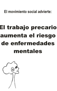 El trabajo precario aumenta el riesgo de enfermedades mentales
