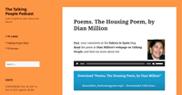 The Housing Poem, by Dian Million (audio)