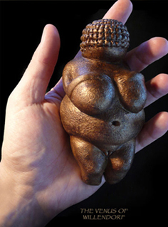 Venus de Willendorf, foto por Dominique Navarro