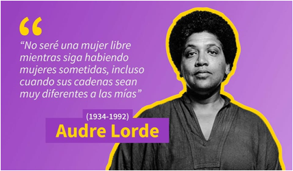 Audre Lorde dice...