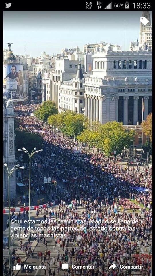 7N 2015 Madrid Espanya. Foto de Vicenta Monge