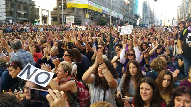 7N Foto coordinadora feminista