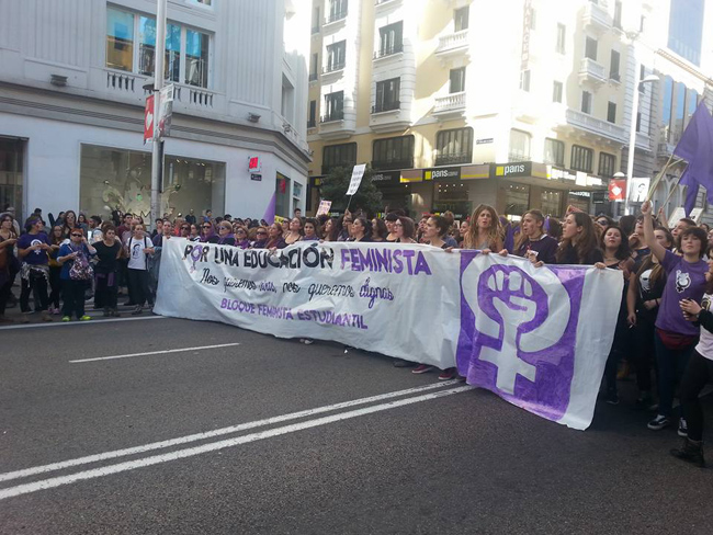 7N Educación Feminista, foto de María López