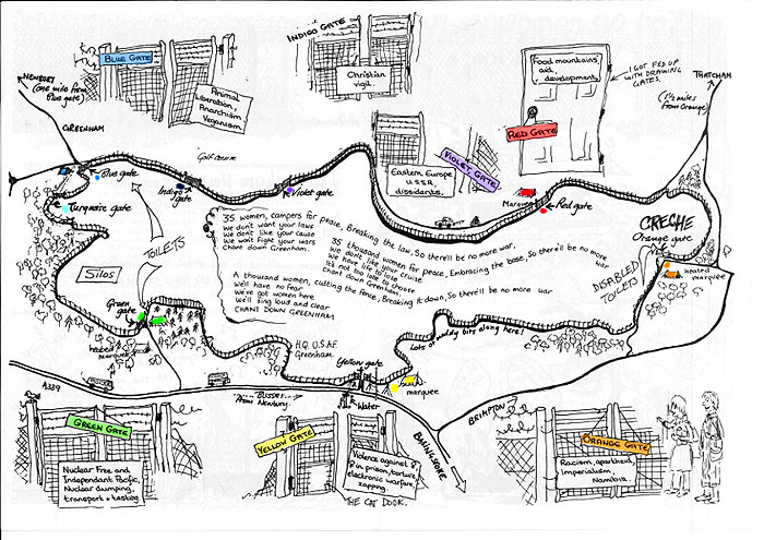 Mapa 1983 con colores e ideas