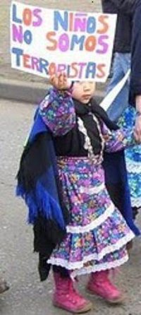 Niña mapuche