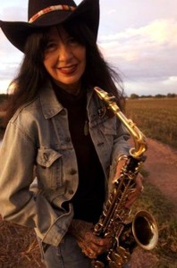 Joy and her Saxophone