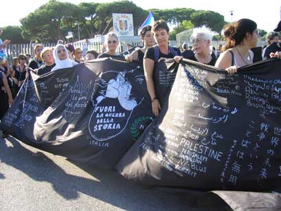 Encuentro internacional de Mujeres de Negro en Italia, 2003