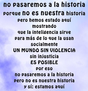 No es nuestra historia...