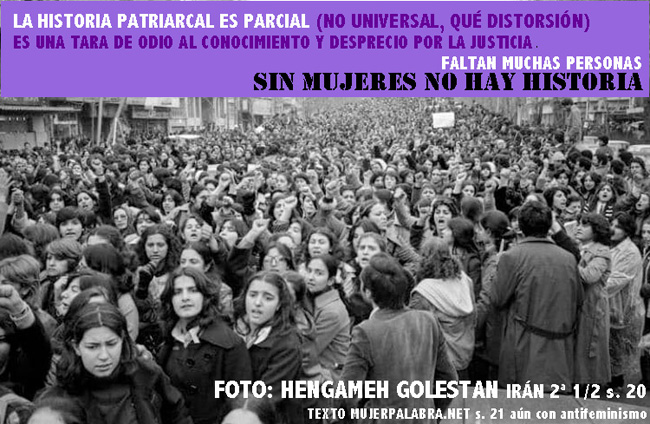 Sin mujeres no hay historia