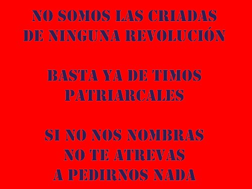 No somos criadas