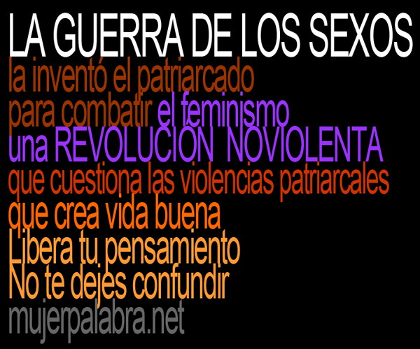 Guerra de los sexos patriarcal