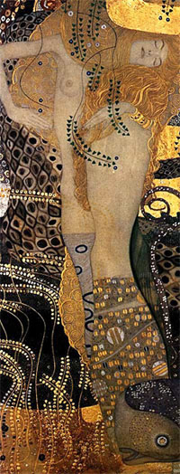 Wasserschlangen, de Klimt (1904)